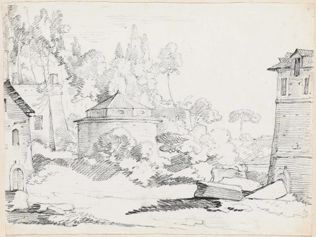 Landscape With The Church Of San Teodoro