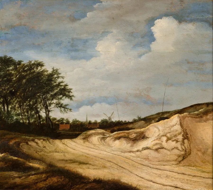 Landscape With The Dune Wall Art by Guillam Dubois - High-Resolution Digital Print