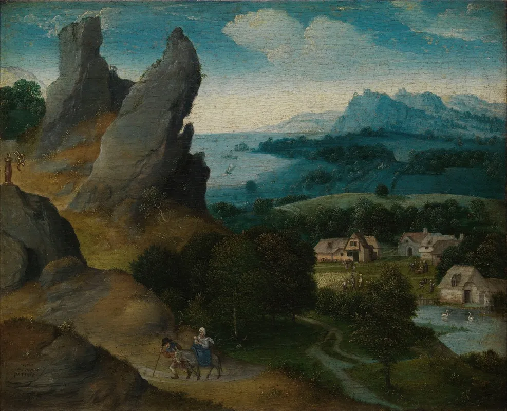 Landscape With The Flight Into Egypt 5