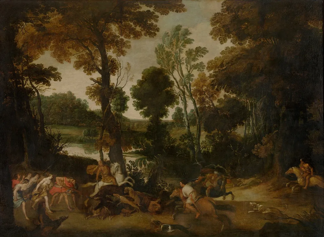 Landscape With The Hunt Of Meleager And Atalante