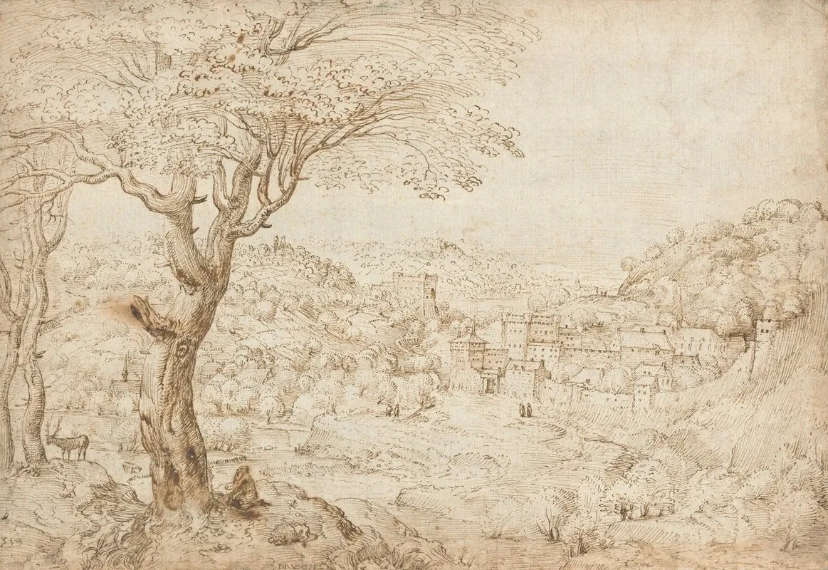 Landscape With The Penitence Of Saint Jerome