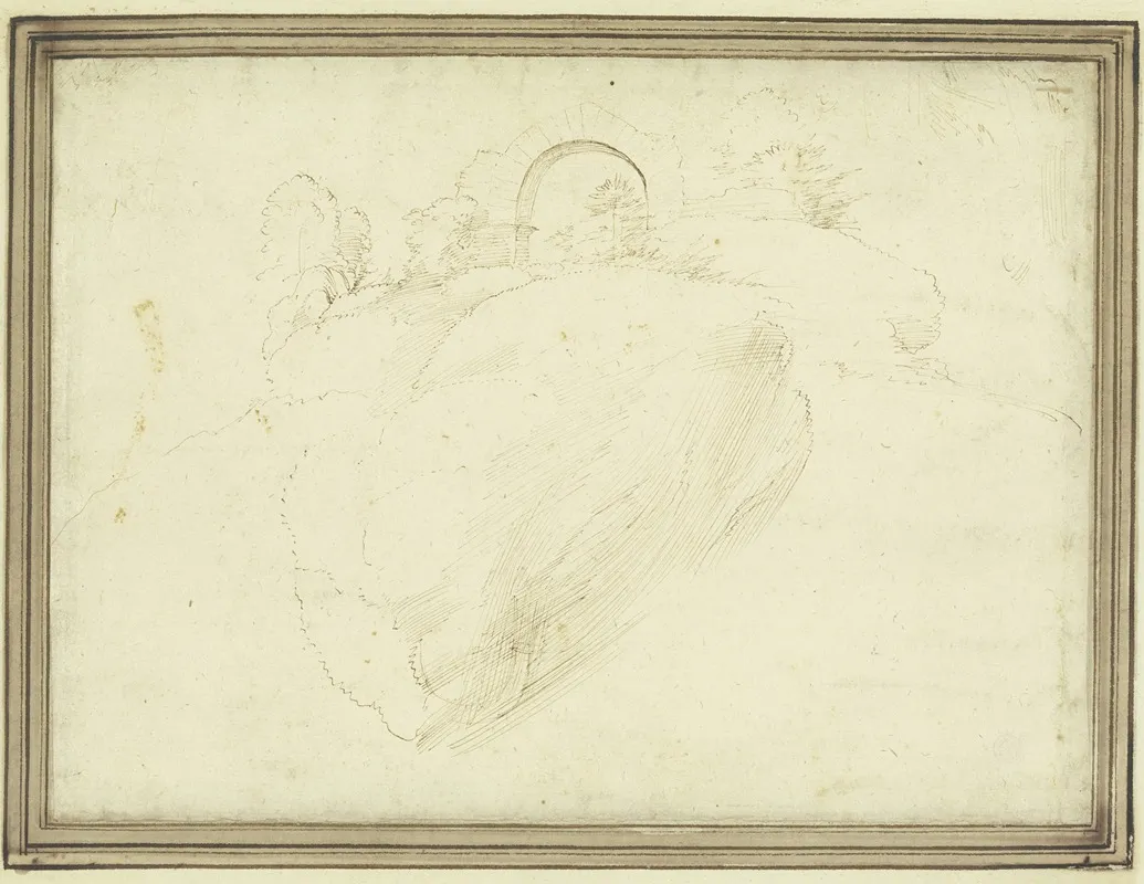 Landscape With The Ruins Of An Archway