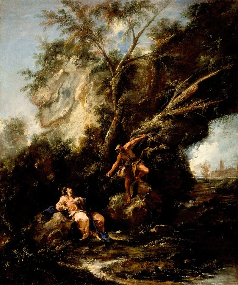 Landscape With The Temptation Of Christ 2