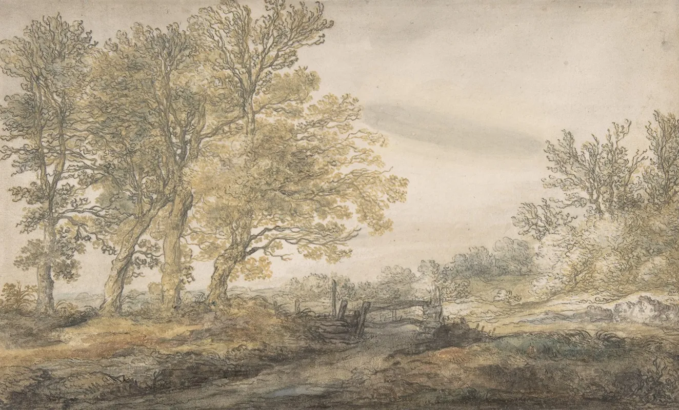 Landscape With Trees 7 Wall Art by Aelbert Cuyp - High-Resolution Digital Print