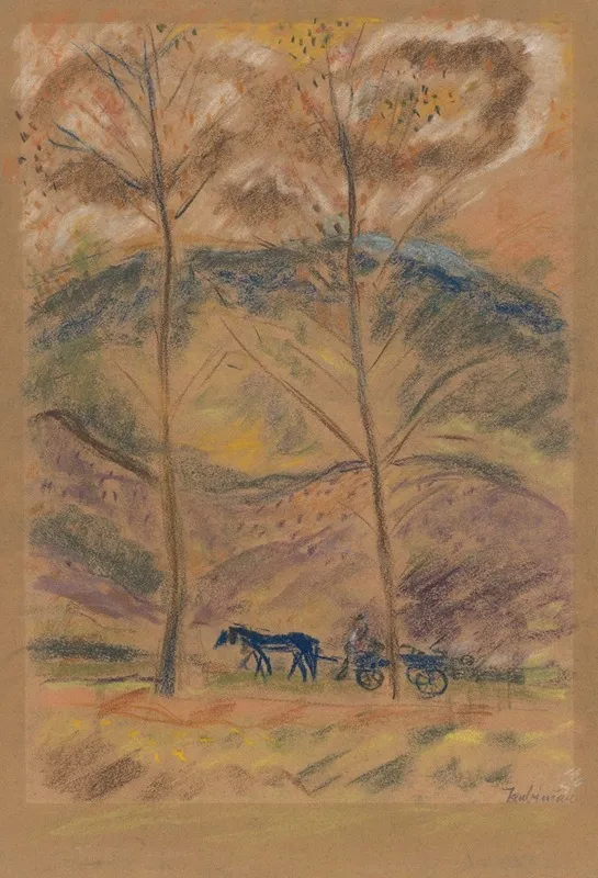Landscape With Waggoner