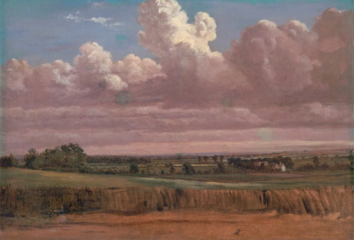 Landscape With Wheatfield