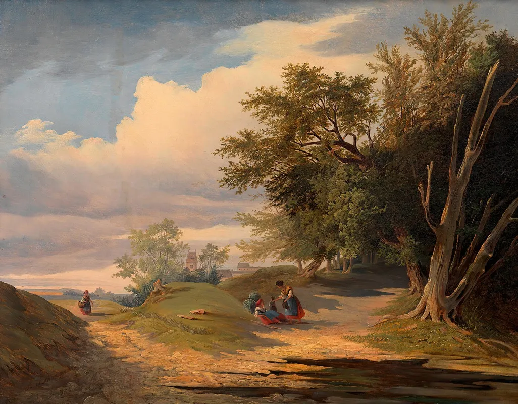 Landschaft 2 Wall Art by Anton Altmann - High-Resolution Digital Print
