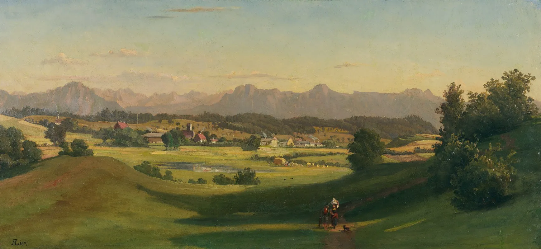 Landschaft Bei Murnau