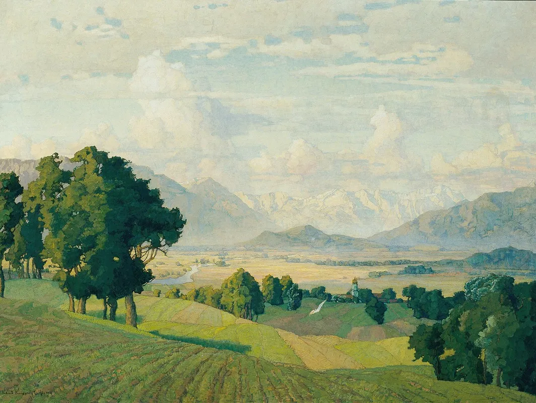 Landschaft In Oberbayern