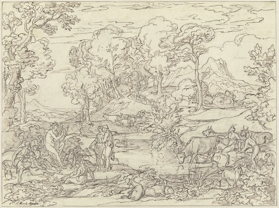Landschaft Mit Apoll Unter Den Hirten