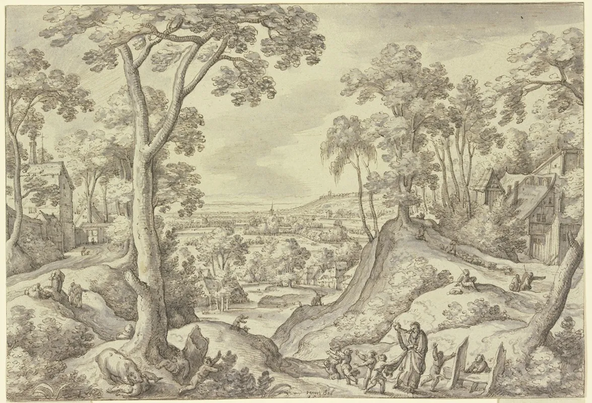 Landschaft Mit Dem Propheten Elisa