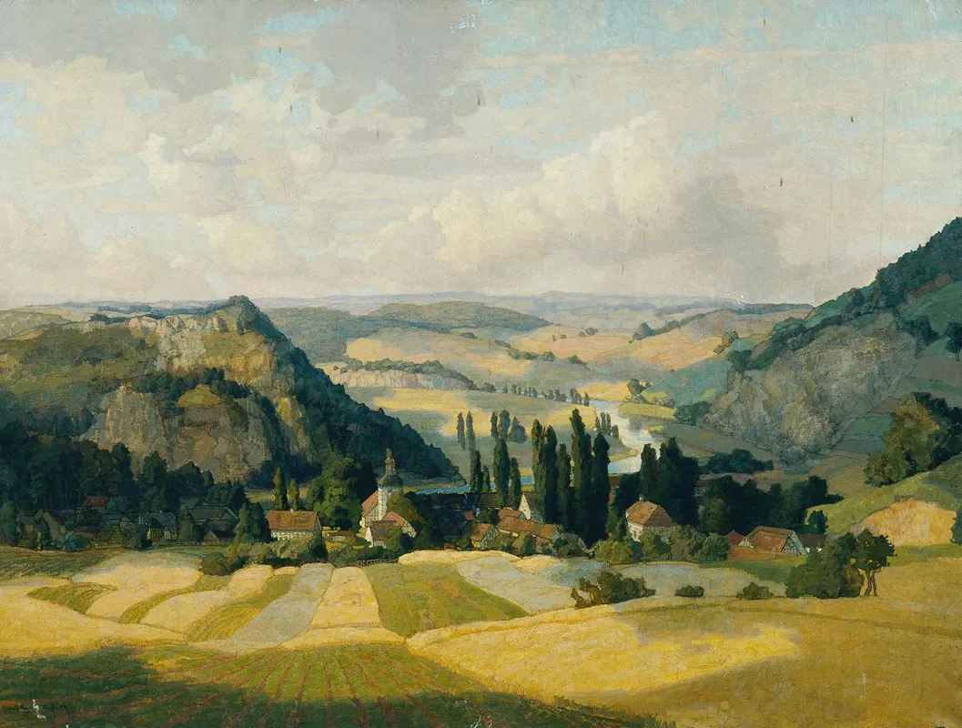 Landschaft Werratal