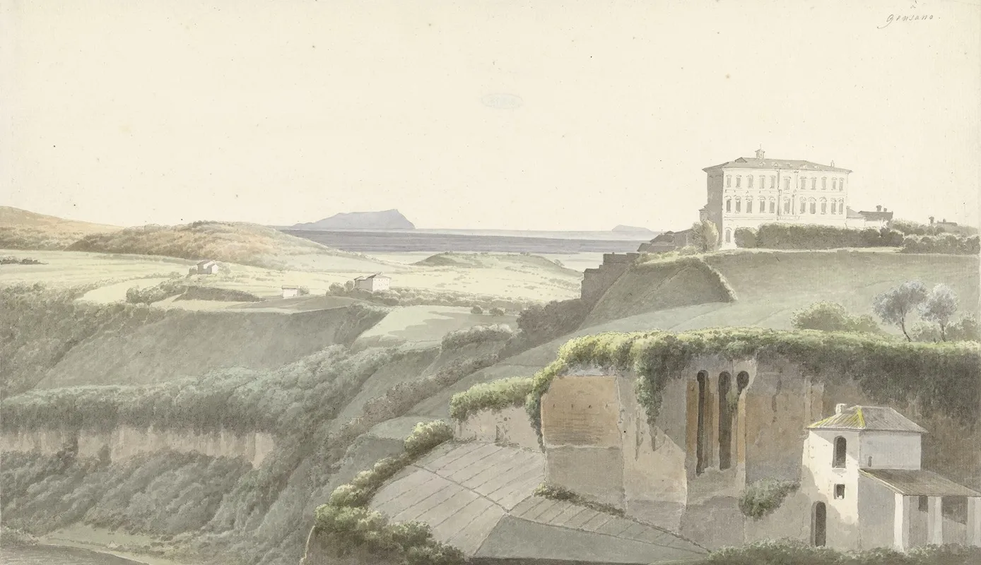 Landschap Bij Genzano Di Roma