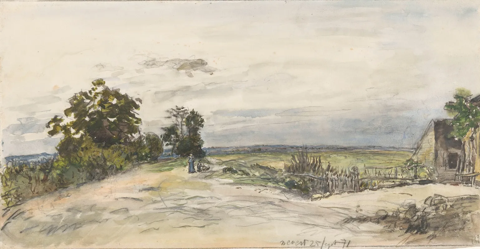 Landschap Bij Nevers