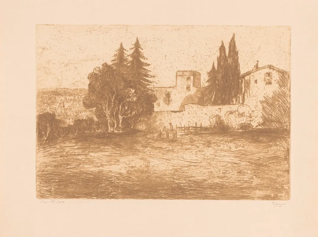 Landschap Bij Rome