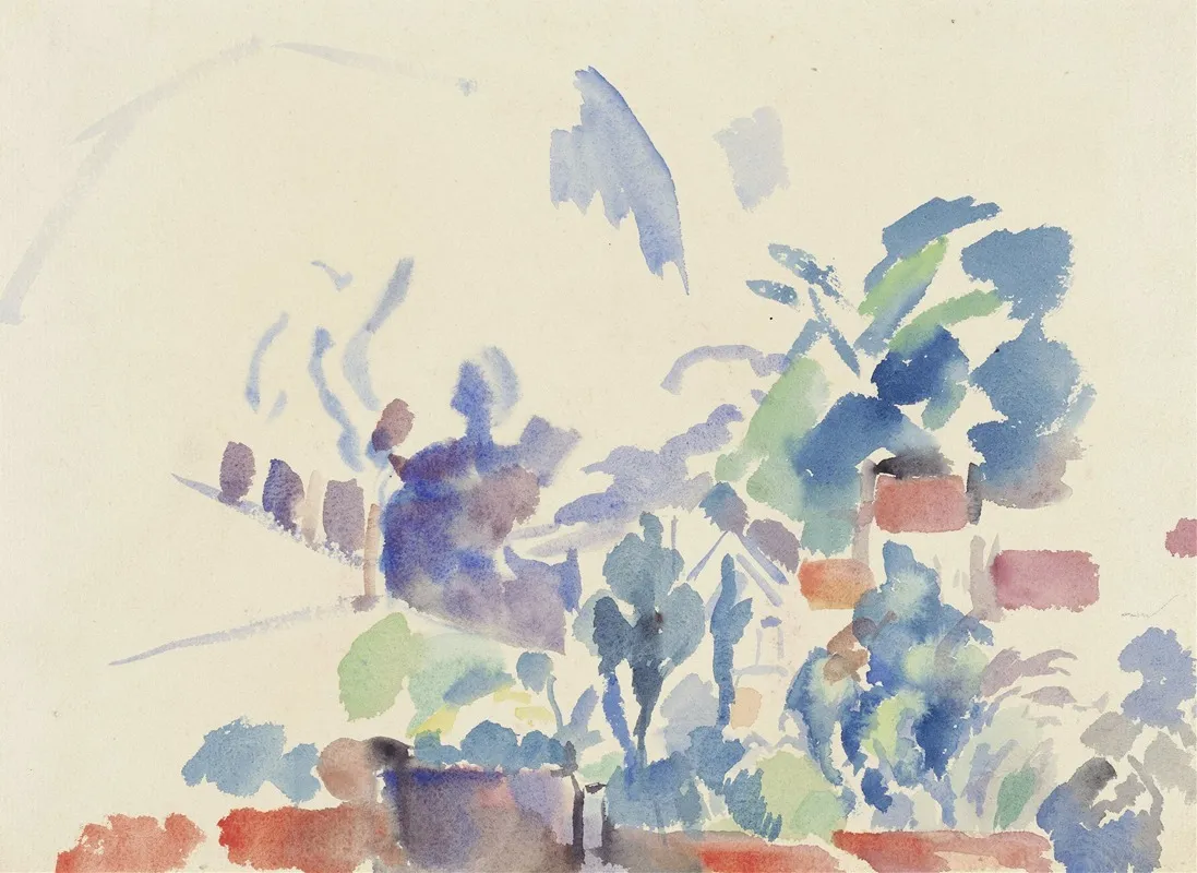 Landschap Boitsfort Wall Art by Rik Wouters - High-Resolution Digital Print