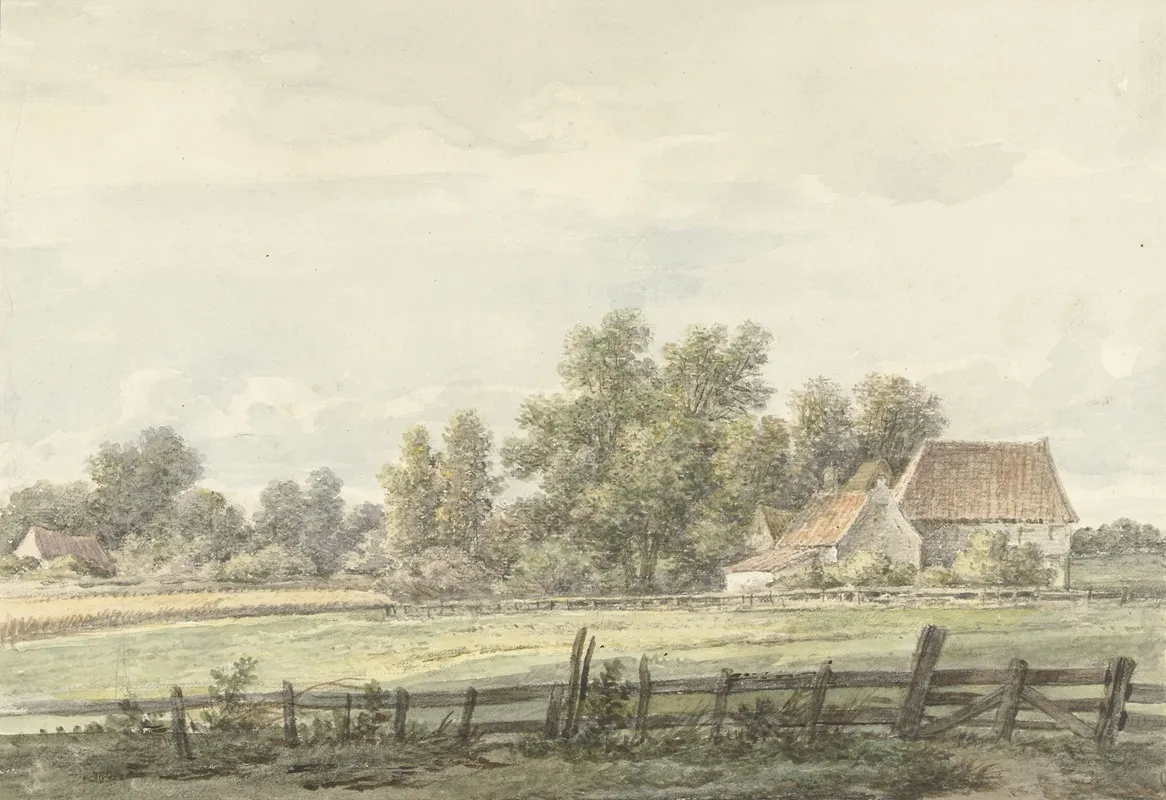 Landschap Met Boerderij 3