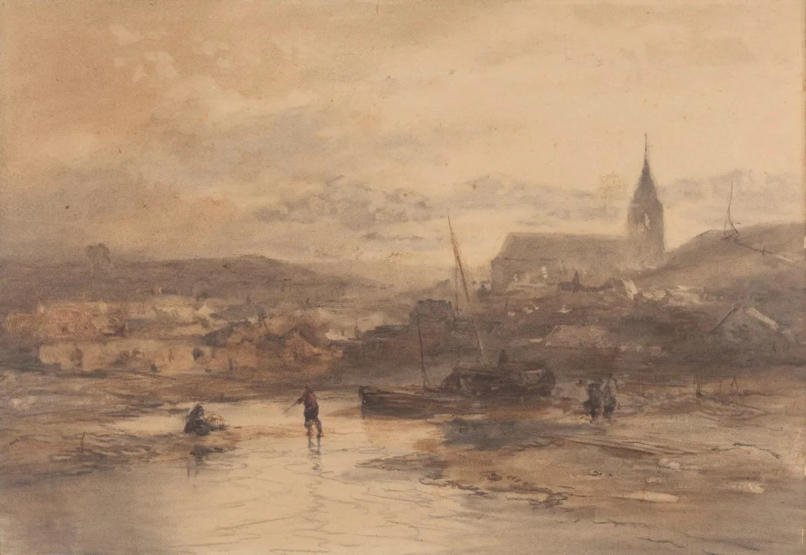 Landschap Met Kerk