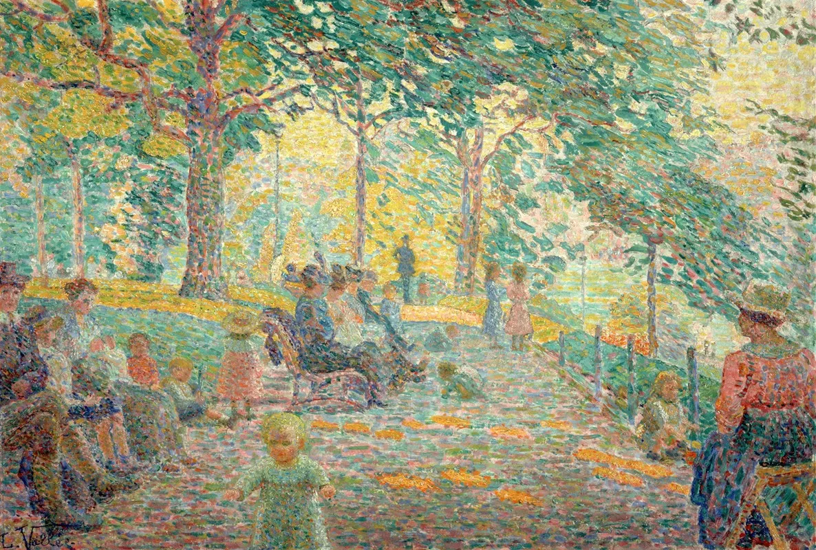 Lapres Midi Au Parc Montsouris Wall Art by Ludovic Vallée - High-Resolution Digital Print
