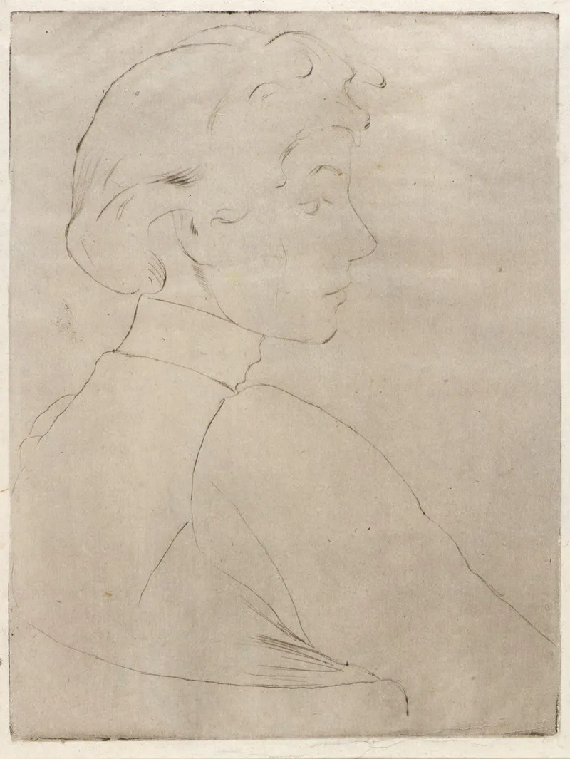 Large Head In Profile