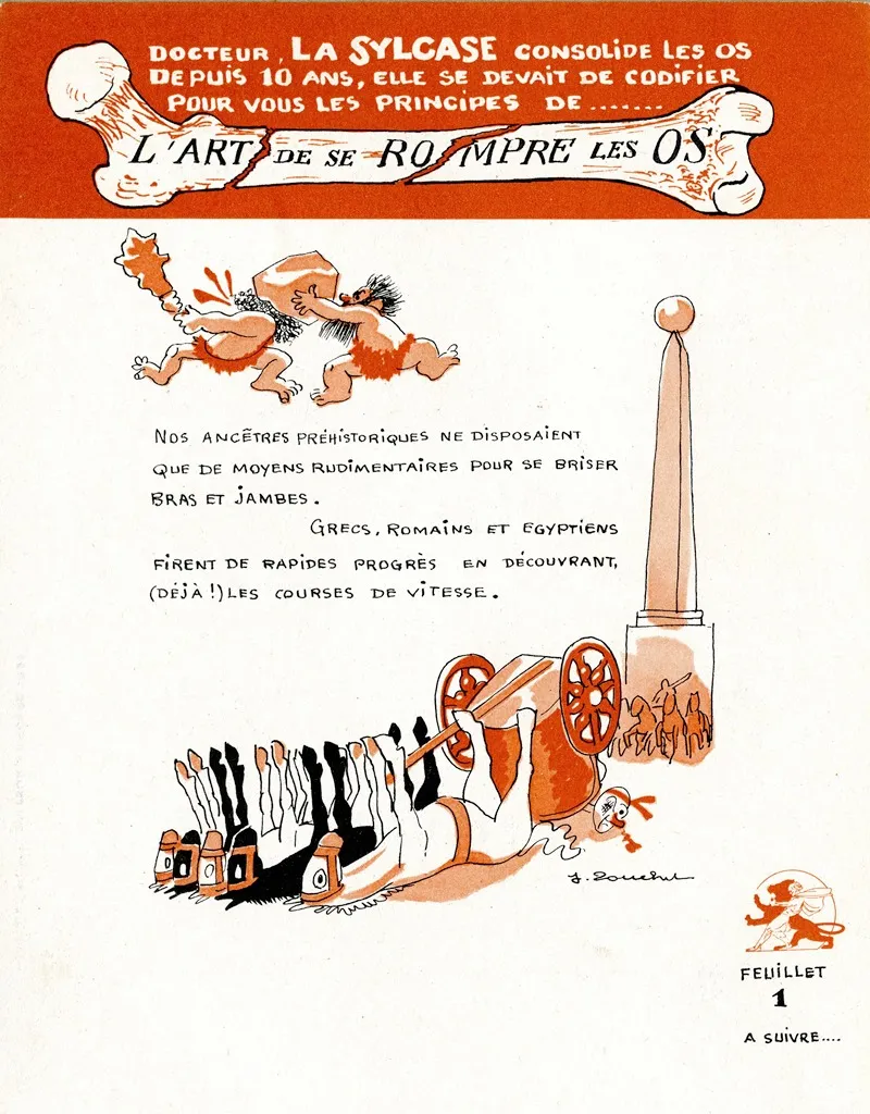 Lart De Se Rompre Les Os Wall Art by Jacques Touchet - High-Resolution Digital Print