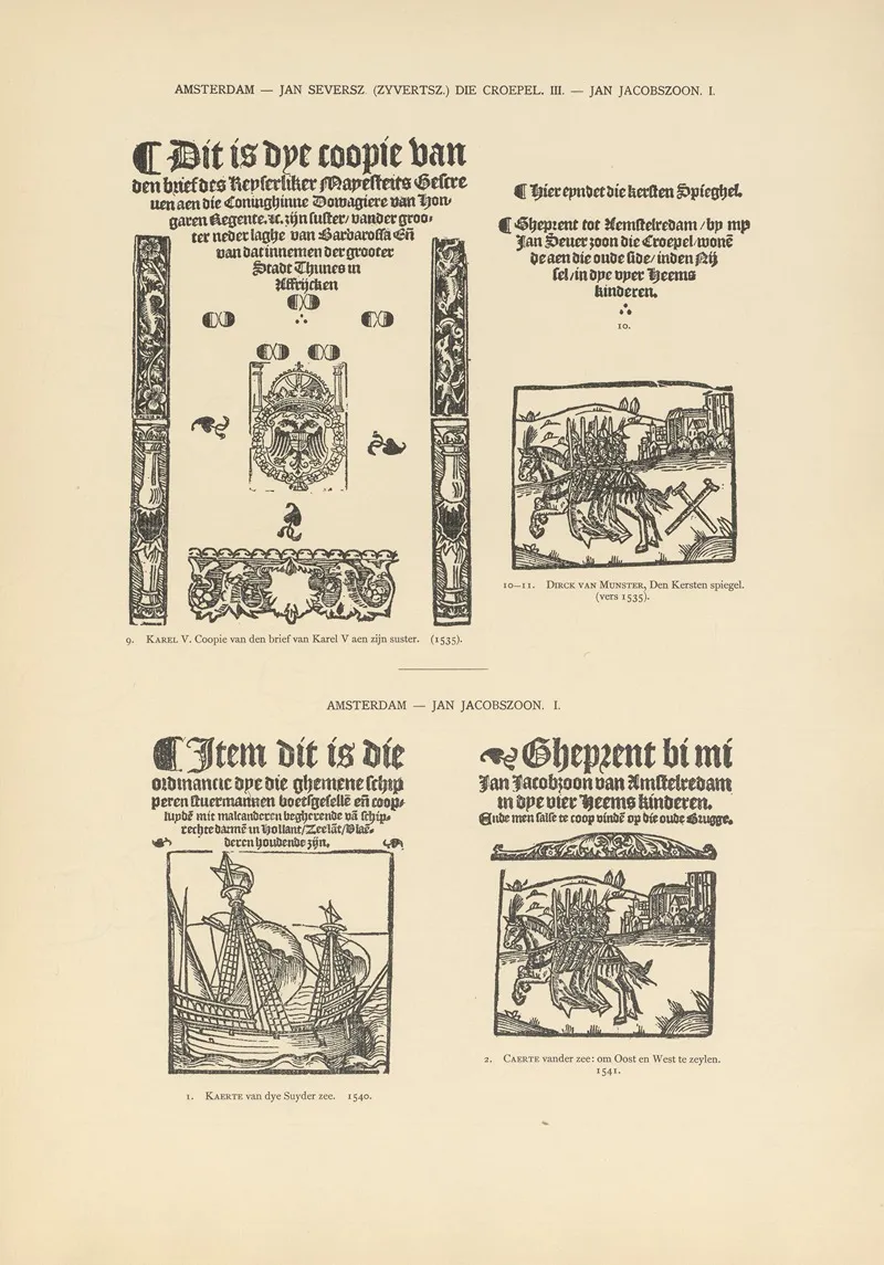 Lart Typographique Dans Les Pays Bas Pendant Les Annees 1500 A 1540 Pl 025 Wall Art by Wouter Nijhoff - High-Resolution Digital Print