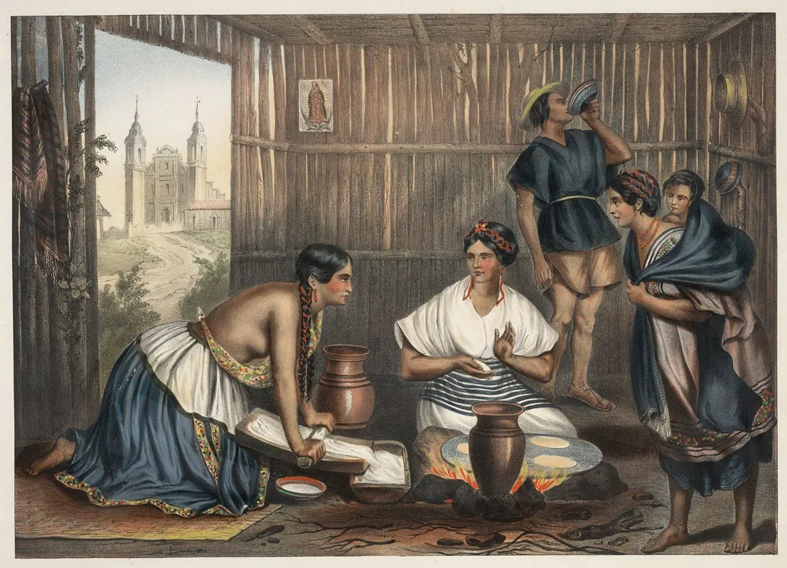 Las Tortilleras Wall Art by Julio Michaud - High-Resolution Digital Print