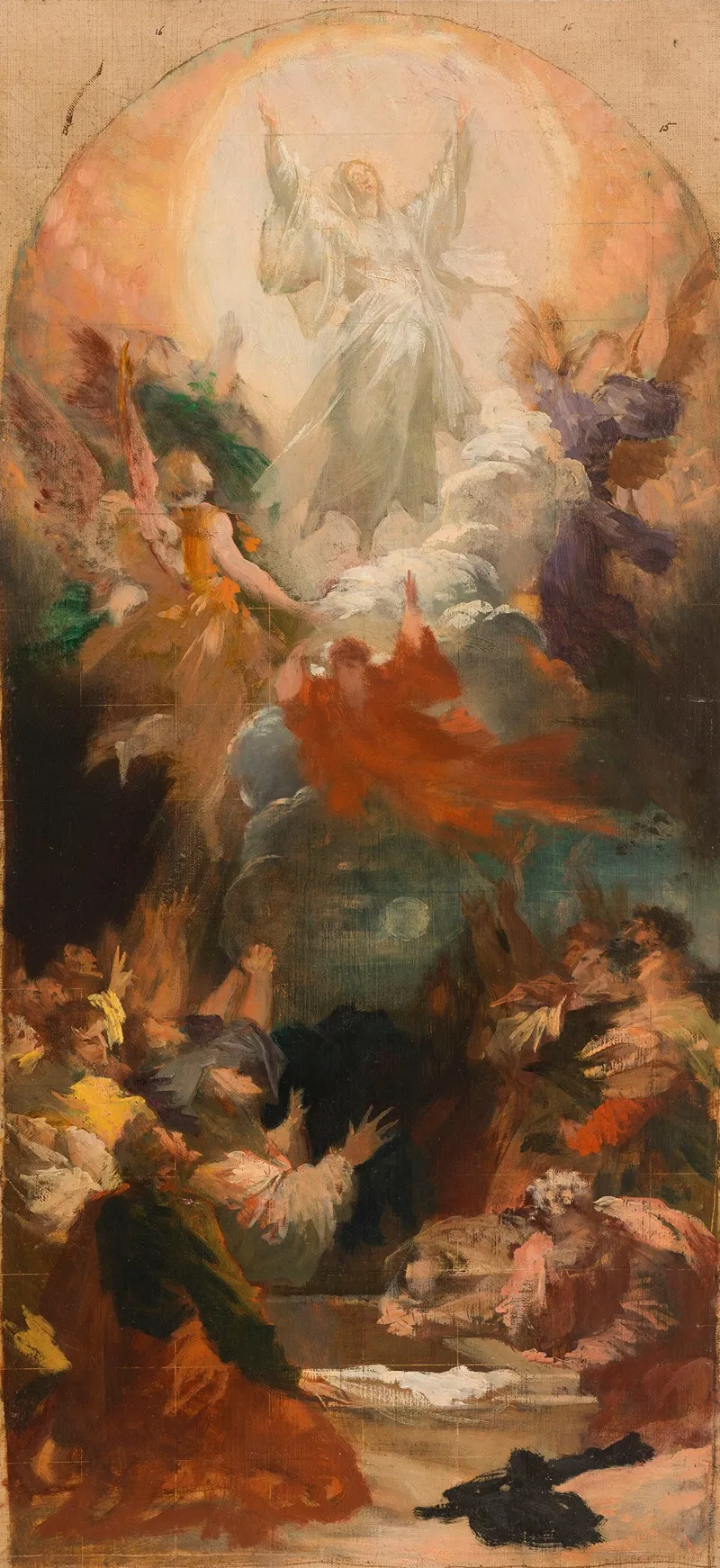 Lassomption 2 Wall Art by Xavier-Alphonse Monchablon - High-Resolution Digital Print