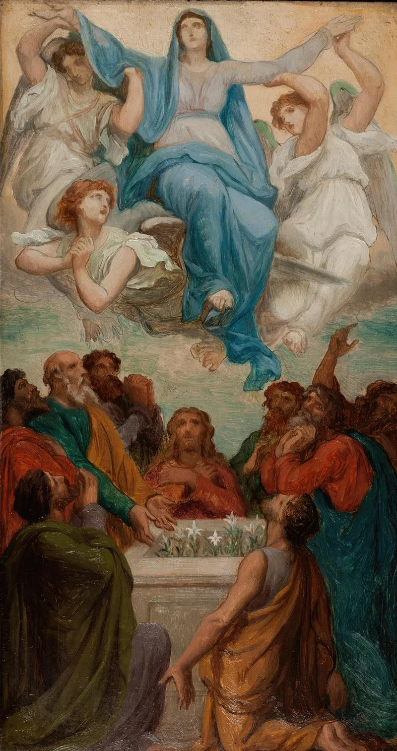 Lassomption De La Vierge Wall Art by Émile Bin - High-Resolution Digital Print