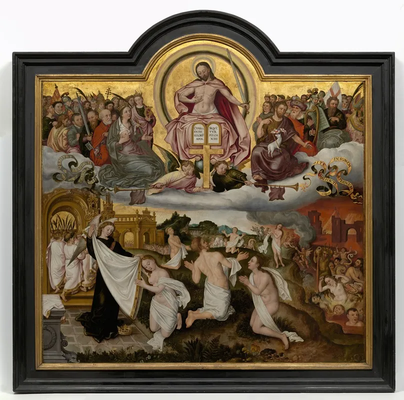 Last Judgement 4 Wall Art by Jacques van den Coornhuuse - High-Resolution Digital Print