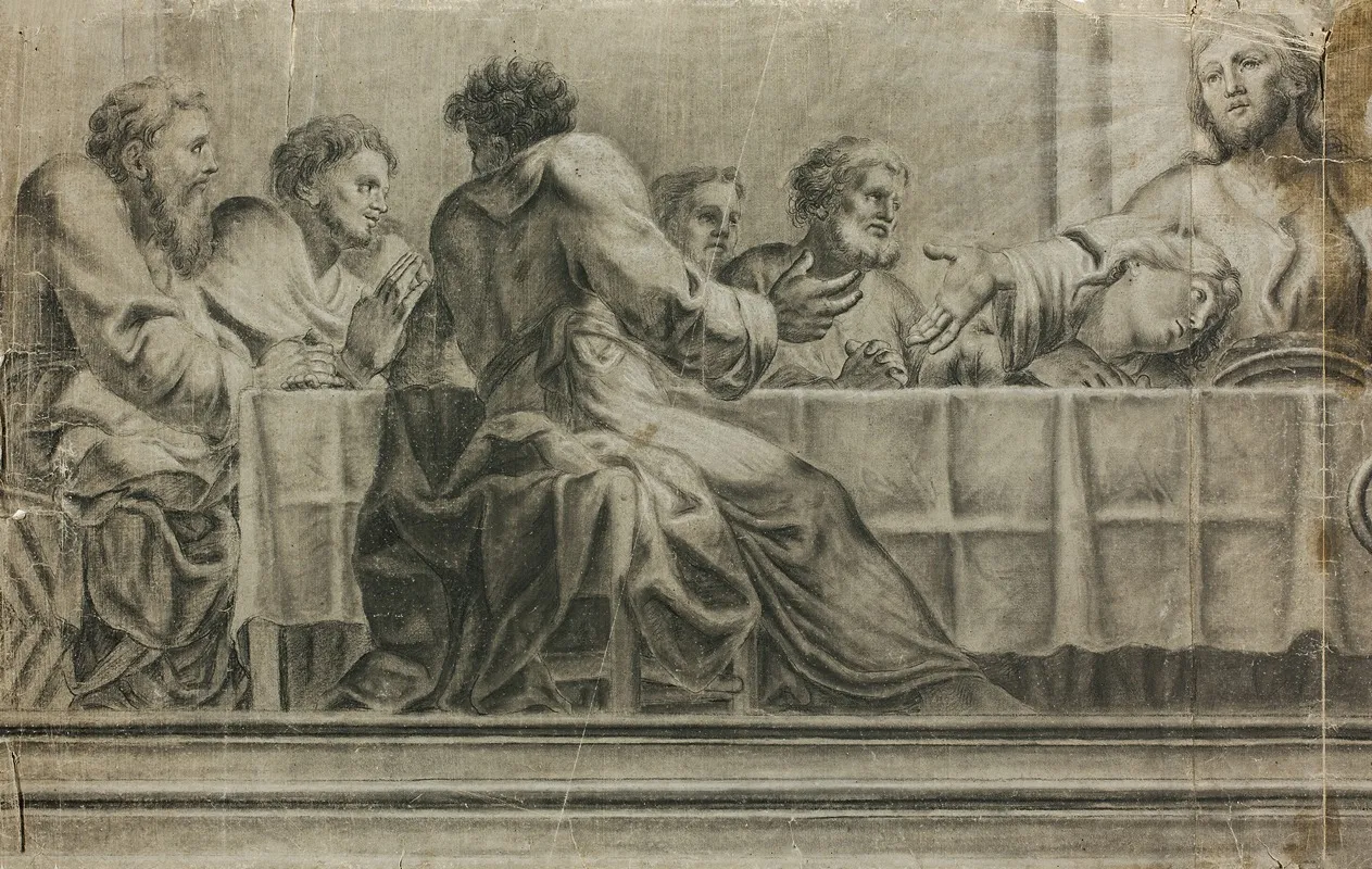 Last Supper 2 Wall Art by Albrecht Schmid - High-Resolution Digital Print