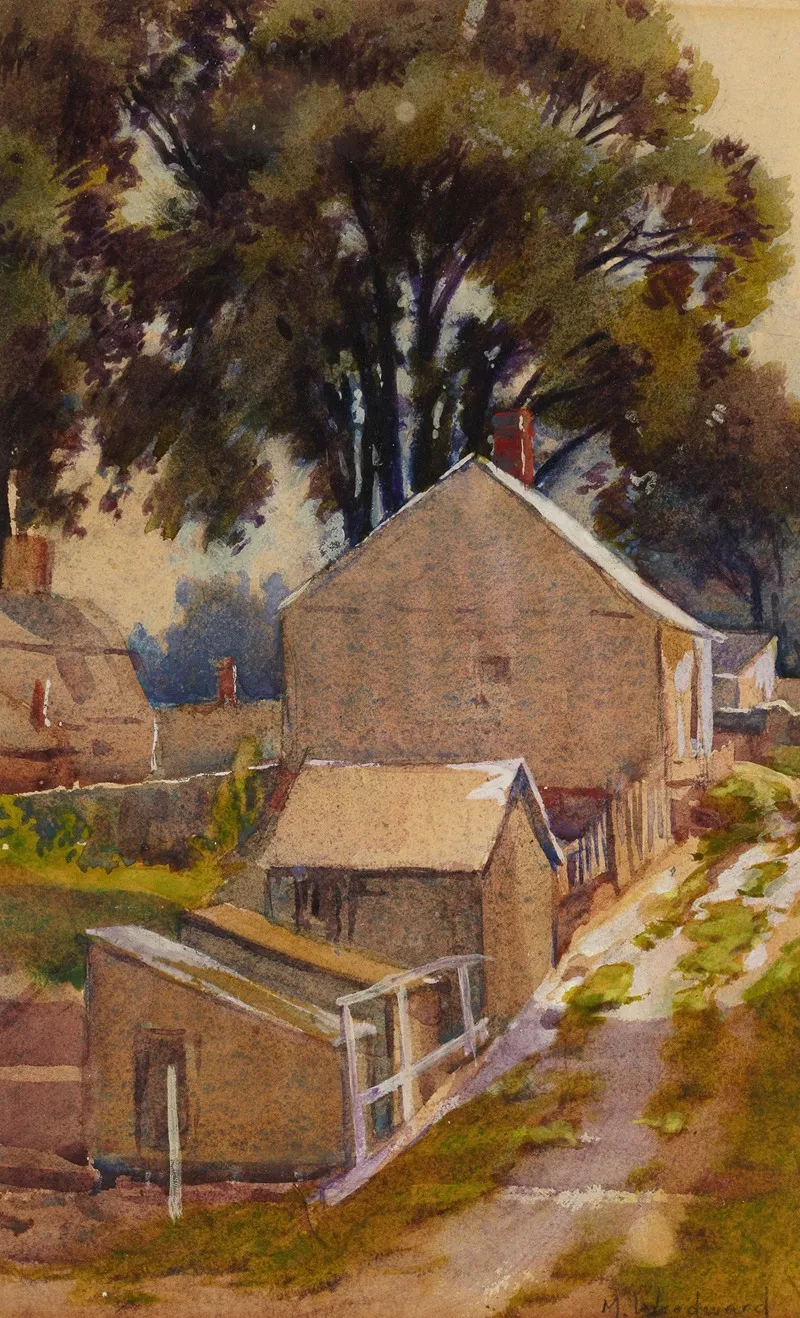 Late Afternoon Provincetown Wall Art by Mabel May Woodward - High-Resolution Digital Print