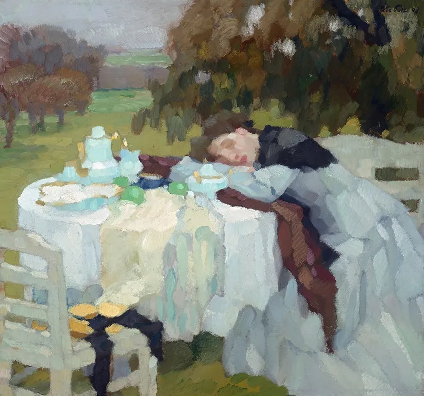 Late Autumn Wall Art by Leo Putz - High-Resolution Digital Print