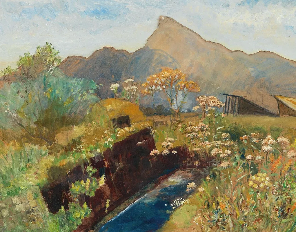 Late Summer On The Salzburger Moor Near Untersberg Wall Art by Marie Egner - High-Resolution Digital Print