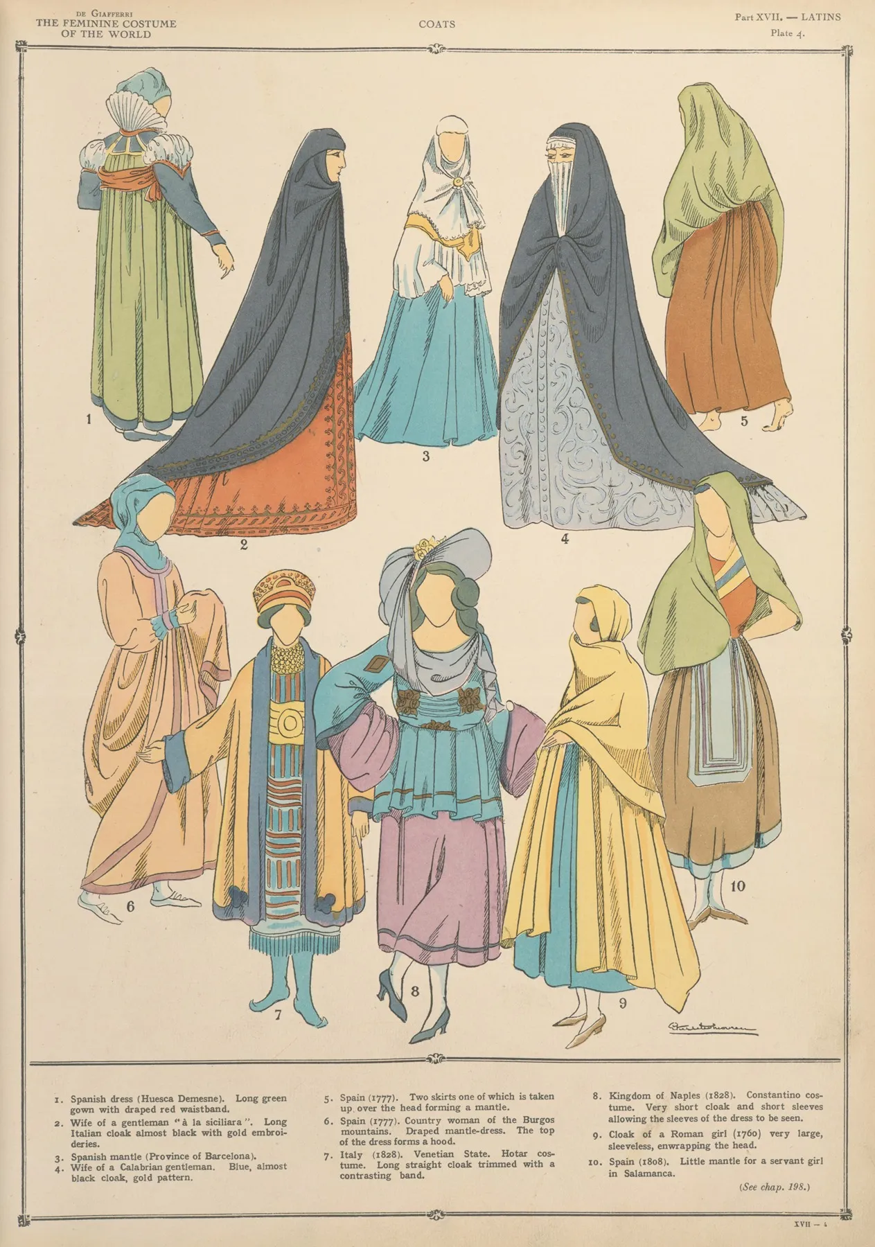 Latins Coats Wall Art by Paul Louis de Giafferri - High-Resolution Digital Print