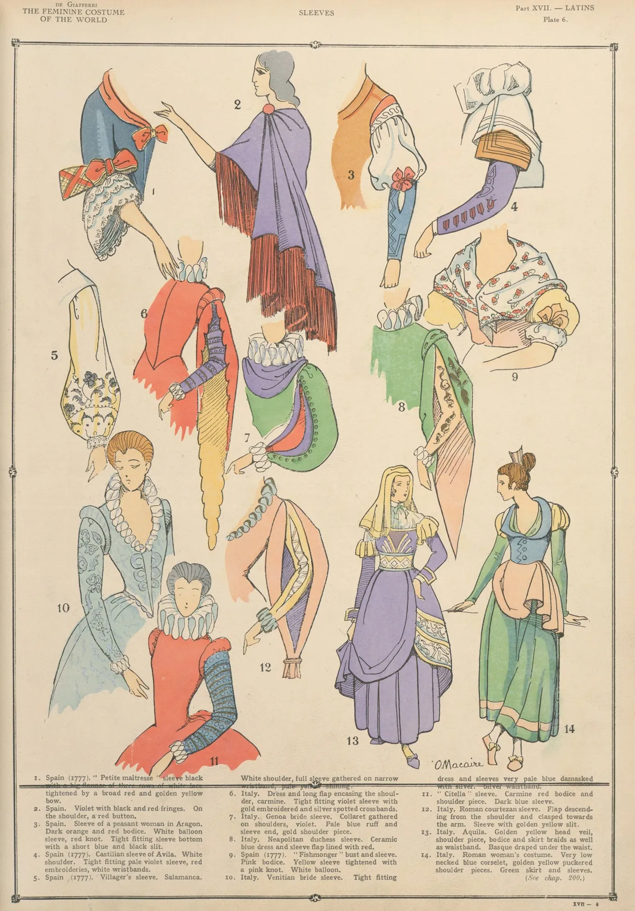 Latins Sleeves Wall Art by Paul Louis de Giafferri - High-Resolution Digital Print