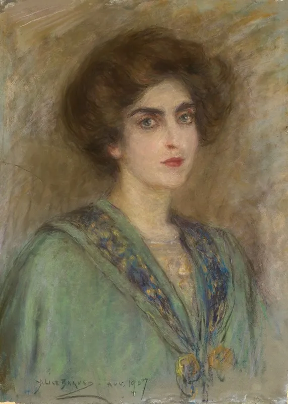 Laura In Green Cape