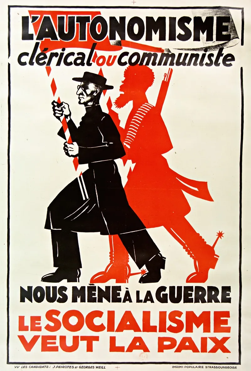 Lautonomisme Clerical Ou Communiste Nous Mene A La Guerre Le Socialisme Veut La Paix