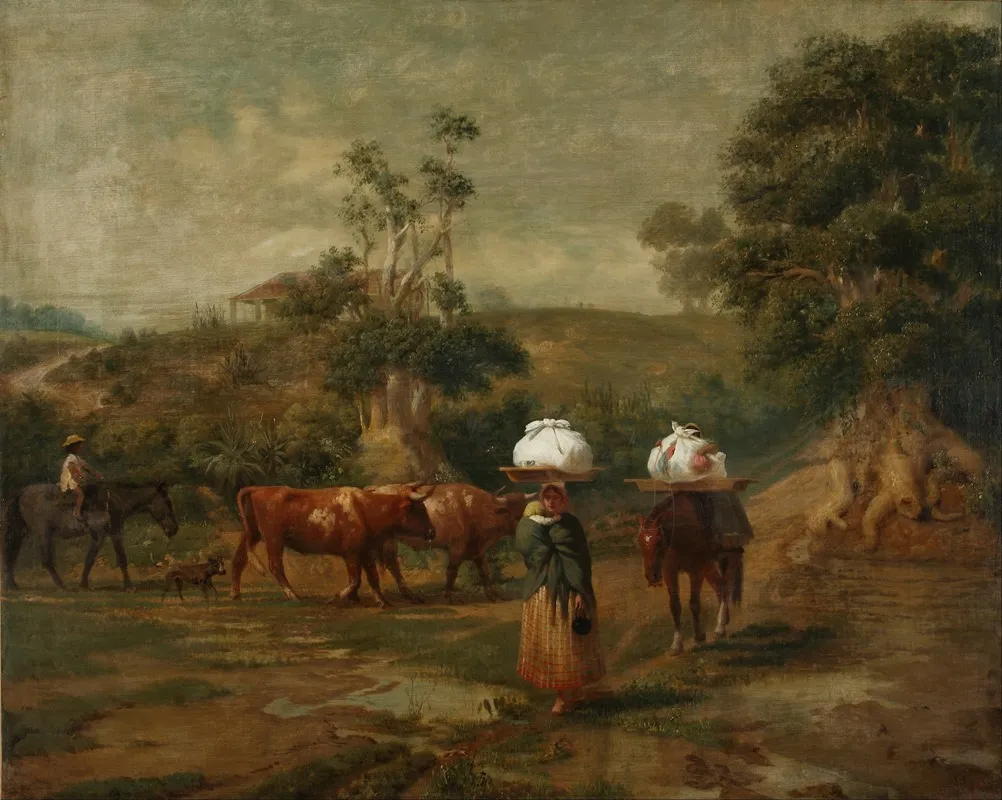 Lavanderas En El Bajo De Belgrano