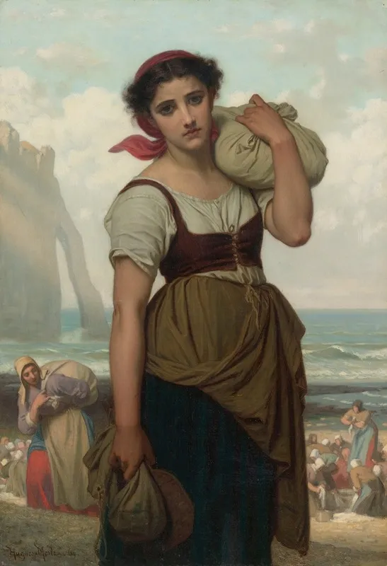 Laveuse Detretat Wall Art by Hugues Merle - High-Resolution Digital Print