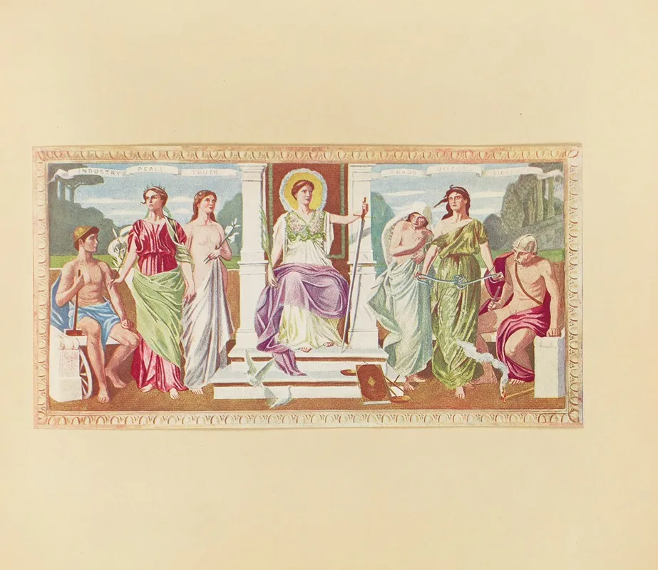 Law After Frederick Dielman Wall Art by A.V. Nye - High-Resolution Digital Print