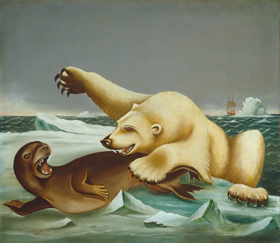 Law Of The Wild Wall Art by Charles S. Raleigh - High-Resolution Digital Print