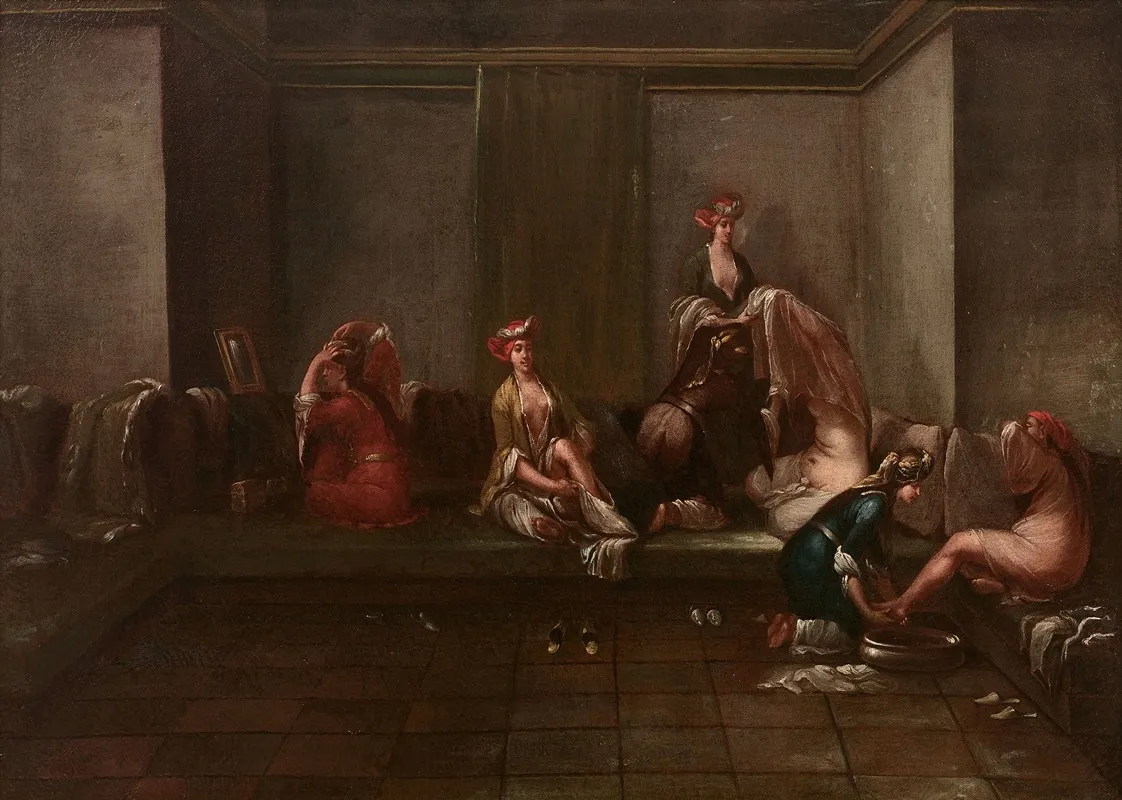 Le Bain Au Harem