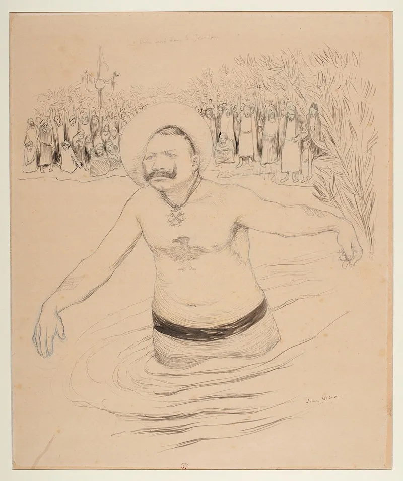 Le Bain Froid Dans Le Jourdain