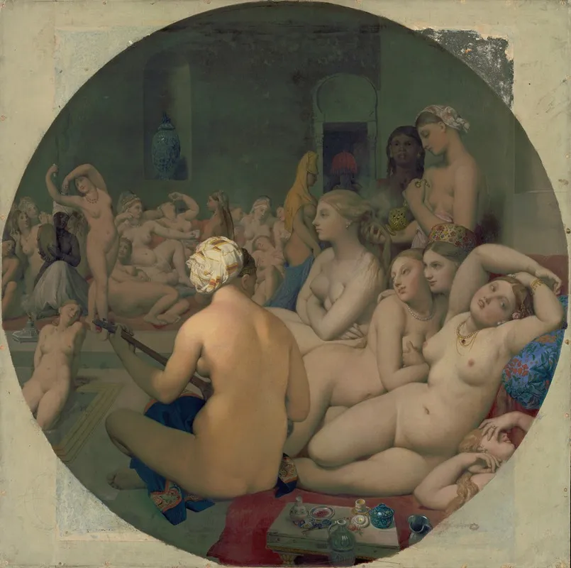 Le Bain Turc The Turkish Bath