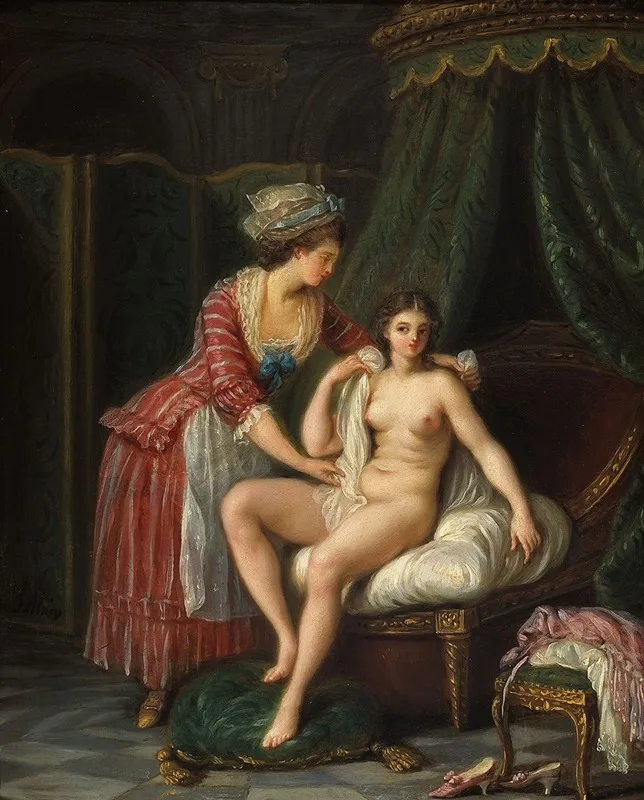 Le Bain Wall Art by Nicolas-René Jollain - High-Resolution Digital Print