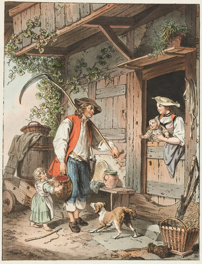 Le Bon Pere Wall Art by Sigmund Freudenberger - High-Resolution Digital Print
