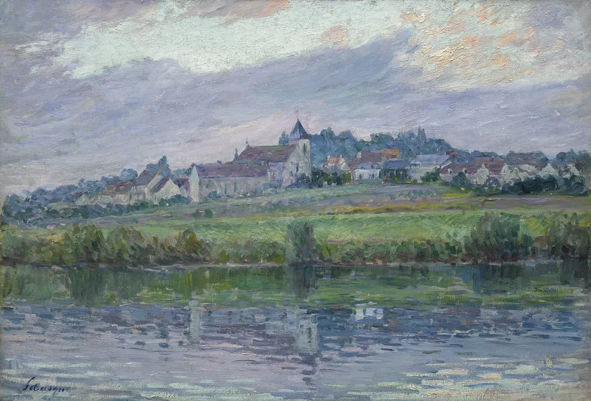 Le Bords De La Marne Pres De Montevrain