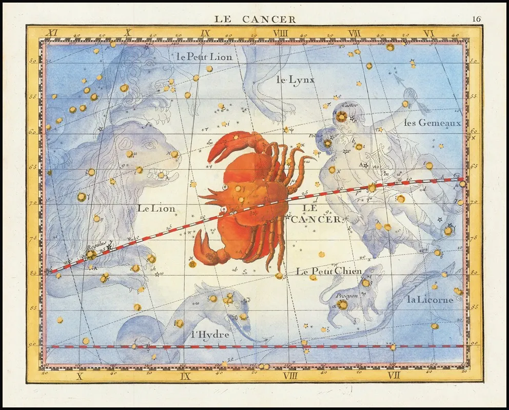 Le Cancer Cancer Wall Art by John Flamsteed - High-Resolution Digital Print