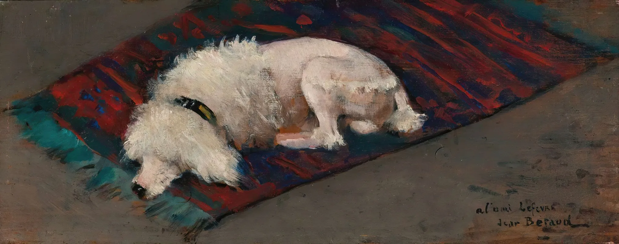 Le Caniche Blanc